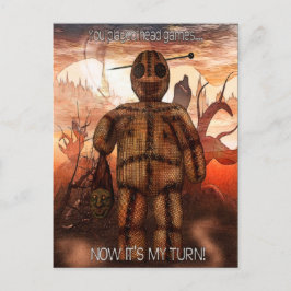 Voodoo 1 "Head Games" FUNNY Postkarte