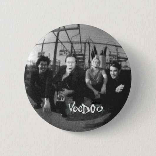 Voodoo-Band-Knopf Button (Vorderseite)