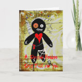 Voodoo-Bann Karte (Vorderseite)