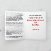 Voodoo-Bann Karte (Innenseite)