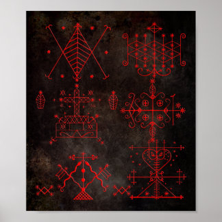 Voodoo behält Print Poster