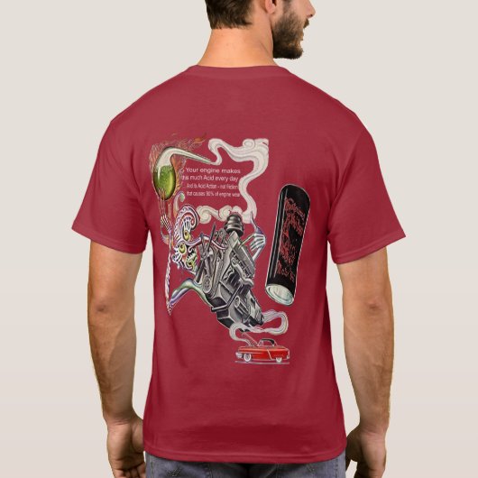 Voodoo-Bewegungsöl T-Shirt (Rückseite)