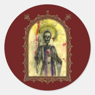 Voodoo-BluesBishop Runder Aufkleber