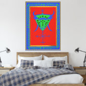 Voodoo BoSou Spirit Leinwand (Insitu (Schlafzimmer))