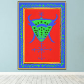 Voodoo BoSou Spirit Leinwand (Insitu (Holzboden))