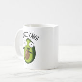 Voodoo-cado Funny Avocado Pub Kaffeetasse (Vorderseite Links)