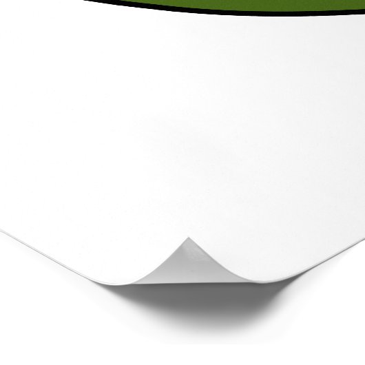 Voodoo-cado Funny Avocado Pub Poster (Ecke)