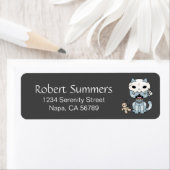 Voodoo Cat on Dark Gray (Insitu)