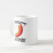 Voodoo Cheese Puff - Anti Trump Joke Kaffeetasse (Vorderseite Links)