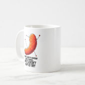 Voodoo Cheese Puff - Anti Trump Joke Kaffeetasse (Vorderseite Links)