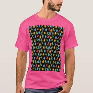 Voodoo Chips Puppen Printwerbung T-Shirt