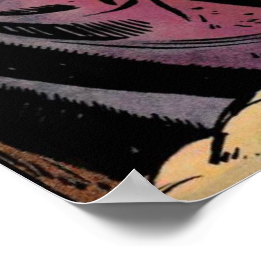 VOODOO Comic Comic Book Poster (Ecke)