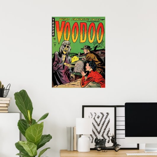 VOODOO Comic Comic Book Poster (Heimbüro)