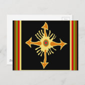 Voodoo Compass Postkarte (Vorne/Hinten)