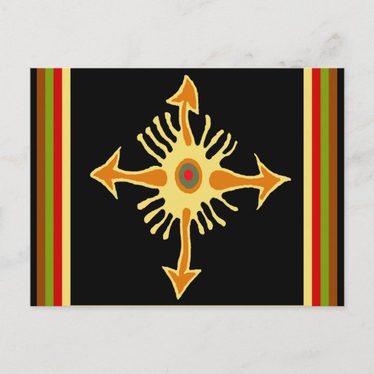 Voodoo Compass Postkarte (Vorderseite)