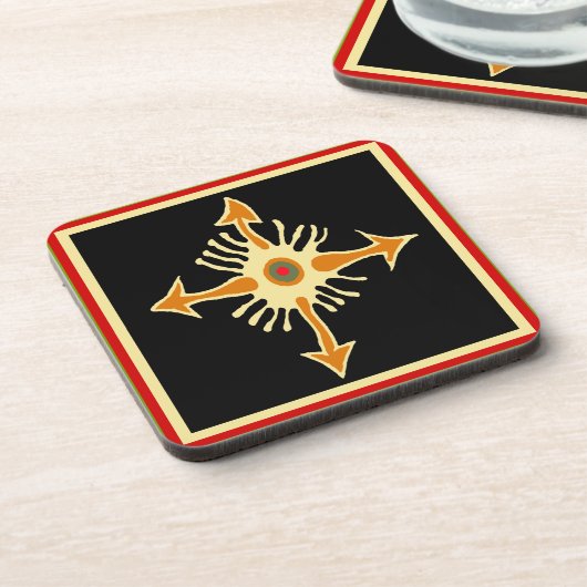 Voodoo Compass Untersetzer (Linke Seite)