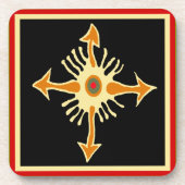 Voodoo Compass Untersetzer (Vorderseite)