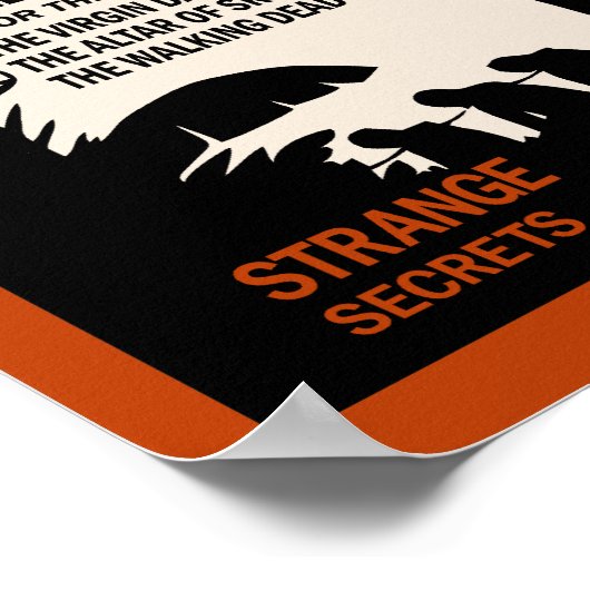 Voodoo Devil Drums - Man Poster (Ecke)