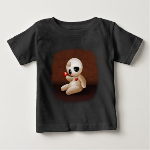 Voodoo Doll Cartoon in der Liebe Baby T-shirt