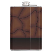 Voodoo Doll Cartoon in der Liebe Flachmann (Rückseite)