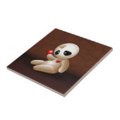 Voodoo Doll Cartoon in der Liebe Fliese (Seite)