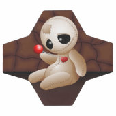 Voodoo Doll Cartoon in der Liebe Fußball (Flach)