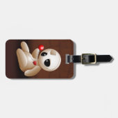 Voodoo Doll Cartoon in der Liebe Gepäckanhänger (Vorderseite horizontal)