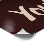 Voodoo Doll Cartoon in der Liebe Poster (Ecke)