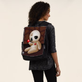 Voodoo Doll Cartoon in der Liebe Rucksack (Ausgewaschen)
