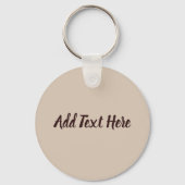 Voodoo Doll Cartoon in der Liebe Schlüsselanhänger (Rückseite)