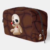 Voodoo Doll Cartoon in der Liebe Waschbeutel (Rechte Ecke)