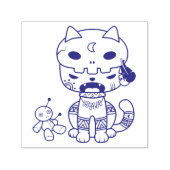 Voodoo Doll Cat Permastempel (Design)