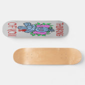 Voodoo Doll Denken Sie an Ihr Skateboard (Horizontal)