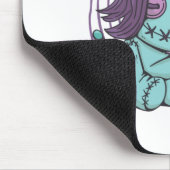 Voodoo Doll - Denken Sie an Sie Mousepad (Ecke)