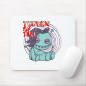 Voodoo Doll - Denken Sie an Sie Mousepad (Mit Mouse)