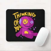 Voodoo Doll - DENKEN SIE Mousepad (Mit Mouse)