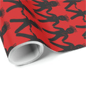 Voodoo Doll Geschenkpapier (Rolleneckpunkt)