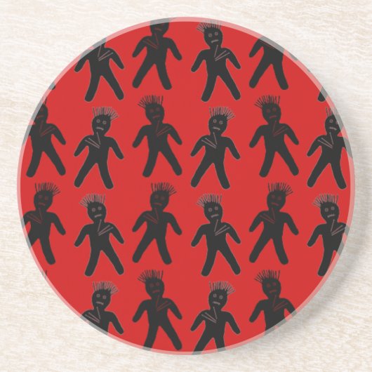 Voodoo Doll Getränkeuntersetzer (Vorne)