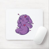 Voodoo Doll - Halloween Bunny Mousepad (Mit Mouse)