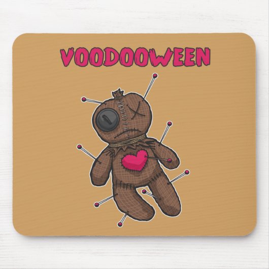Voodoo Doll - Halloween Toy Mousepad (Vorne)