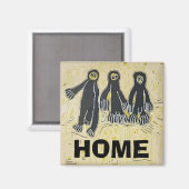 Voodoo Doll, komm mit uns, personalize Magnet (Vorderseite/Rückseite)
