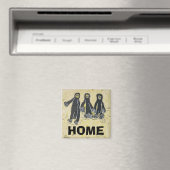 Voodoo Doll, komm mit uns, personalize Magnet (In Situ (Geschirrspüler))