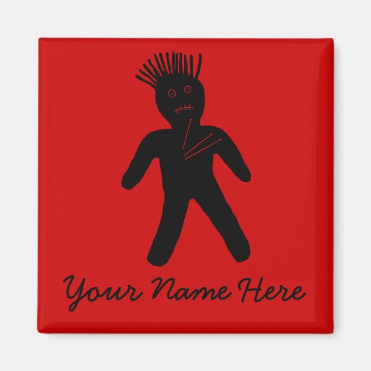 Voodoo Doll Magnet (Vorne)