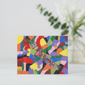 Voodoo Doll Postkarte (Stehend Vorderseite)