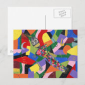 Voodoo Doll Postkarte (Vorne/Hinten)