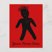 Voodoo Doll Postkarte (Vorderseite)