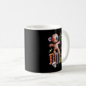 Voodoo Doll Shirt Play With Dolls Funny Soky Eyeba Kaffeetasse (VorderseiteRechts)