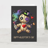 Voodoo Doll Valentinstag Karte (Vorderseite)