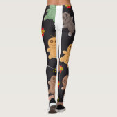 Voodoo-Dollarmuster Leggings (Rückseite)