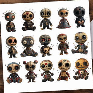Voodoo Dollars Aufkleber